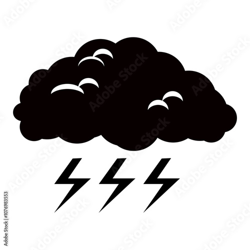 Storm Climate Change Icon Vector Illustration 