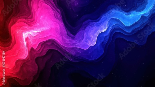 Abstract vibrant colorful fluid wave pattern background. photo