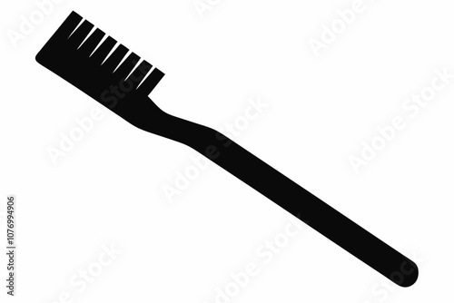 Toothbrush vector icon, Toothbrush vector symbol.