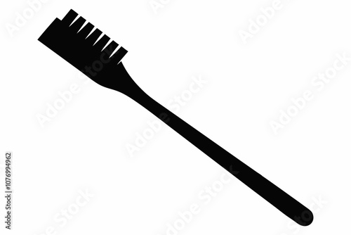 Toothbrush vector icon, Toothbrush vector symbol.