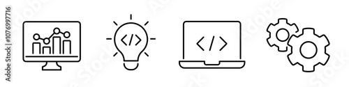 Software Development icon. Development icon