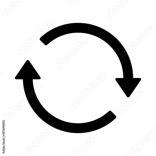 Refresh icon. Reload icon vector.