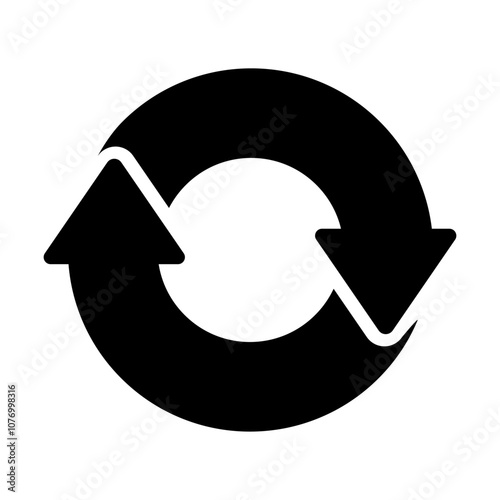 Refresh icon. Reload icon vector.