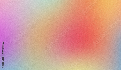 An abstract blurred background with vibrant red and yellow gradients, featuring a grainy texture and soft noise, perfect for web and digital design applications.