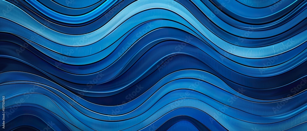 Contemporary Abstract Blue Lines Background with Retro Stripe Pattern and Graphic Elements Contemporary Abstract Blue Lines Background with Retro Stripe Pattern and Graphic Elements