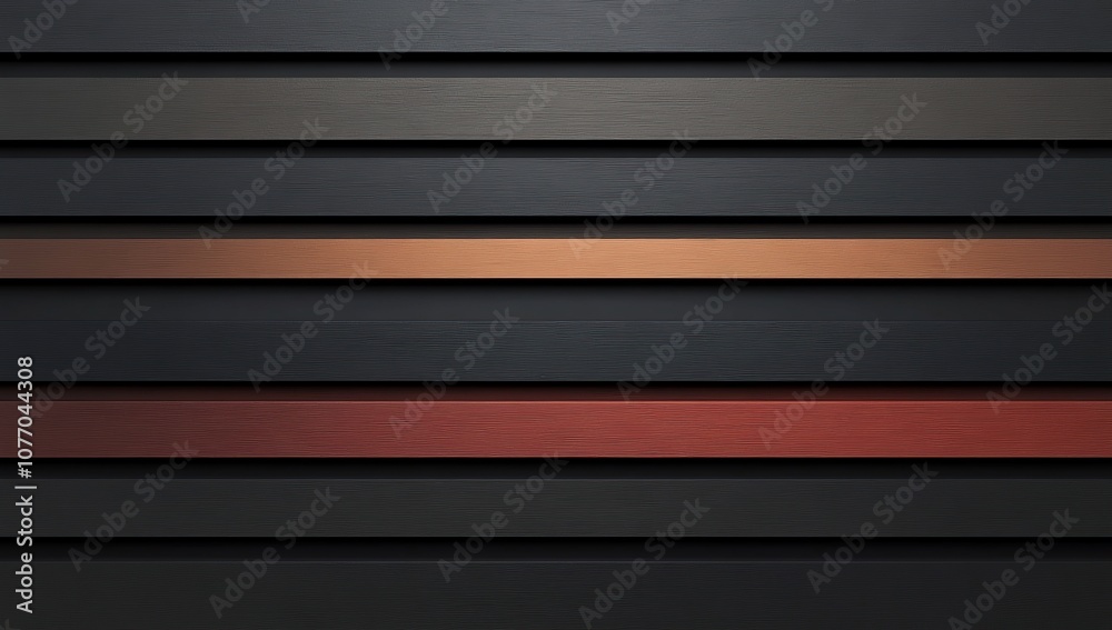 Abstract background with different-colored wooden strips arranged in horizontal lines Abstract background with different-colored wooden strips arranged in horizontal lines