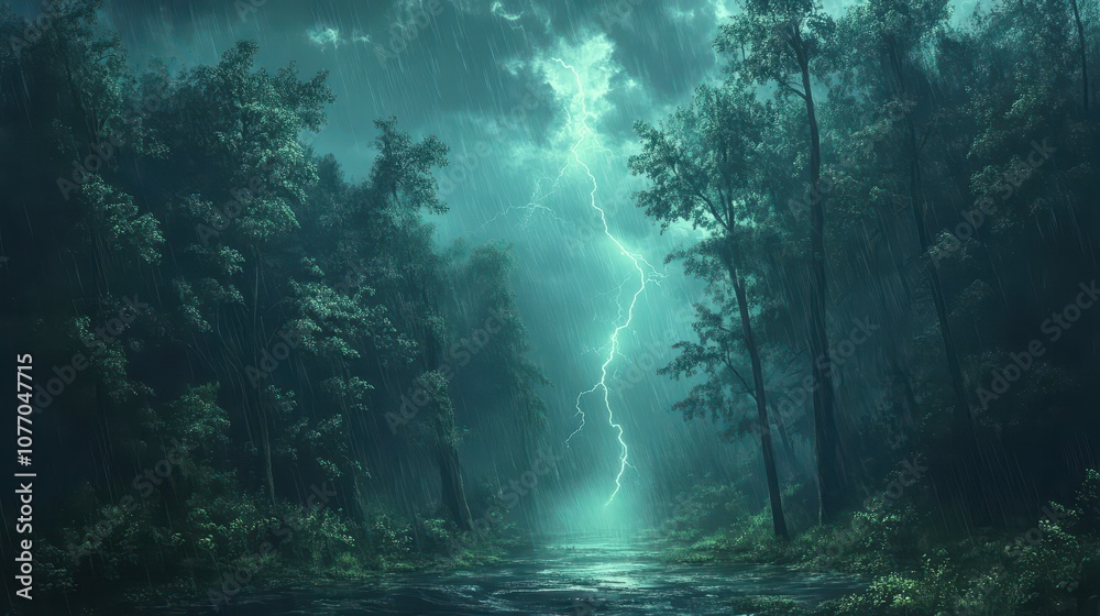 Obraz premium hurricane illustration