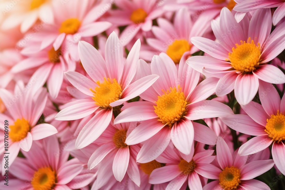 Fototapeta premium pink and white chrysanthemum