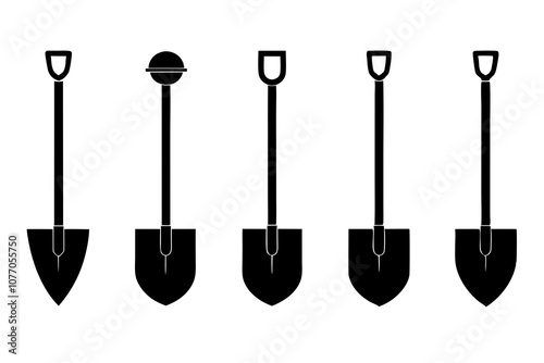 Shovel icon | isolated vector illustration on white background