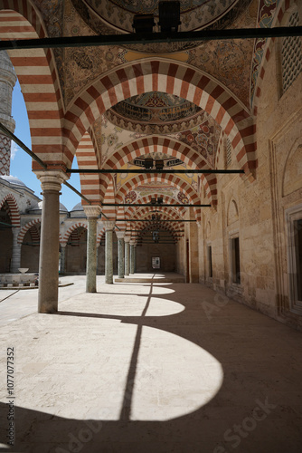 Uc Serefeli Mosque in Edirne, Turkiye photo