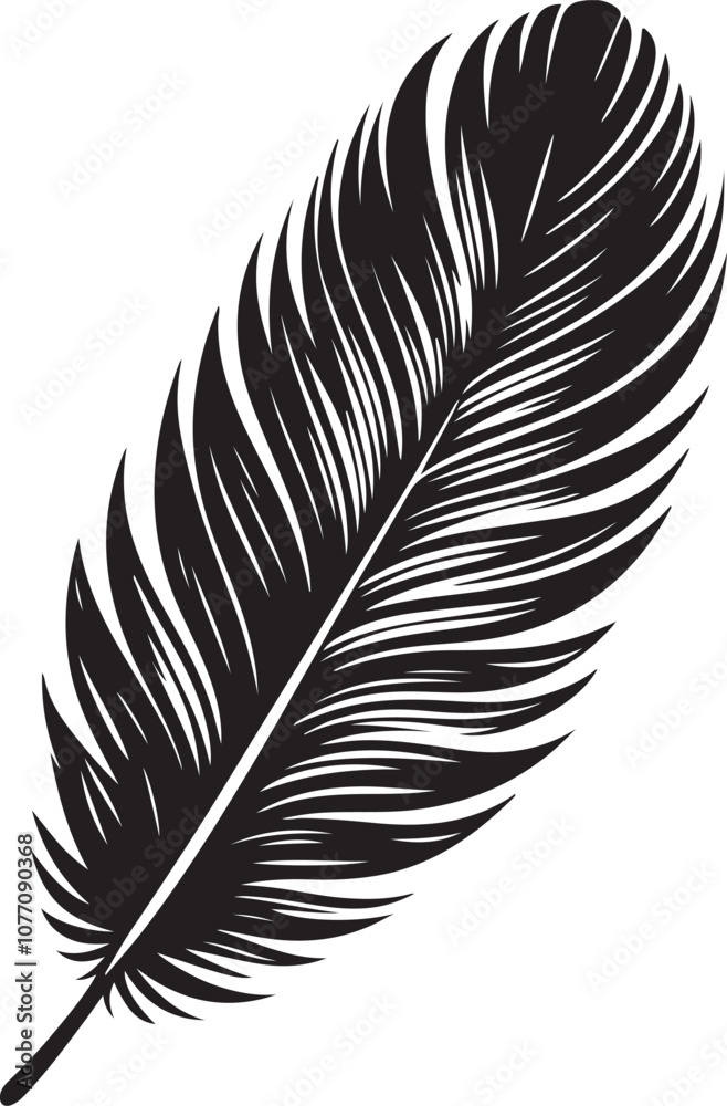 Obraz premium Feather Vector