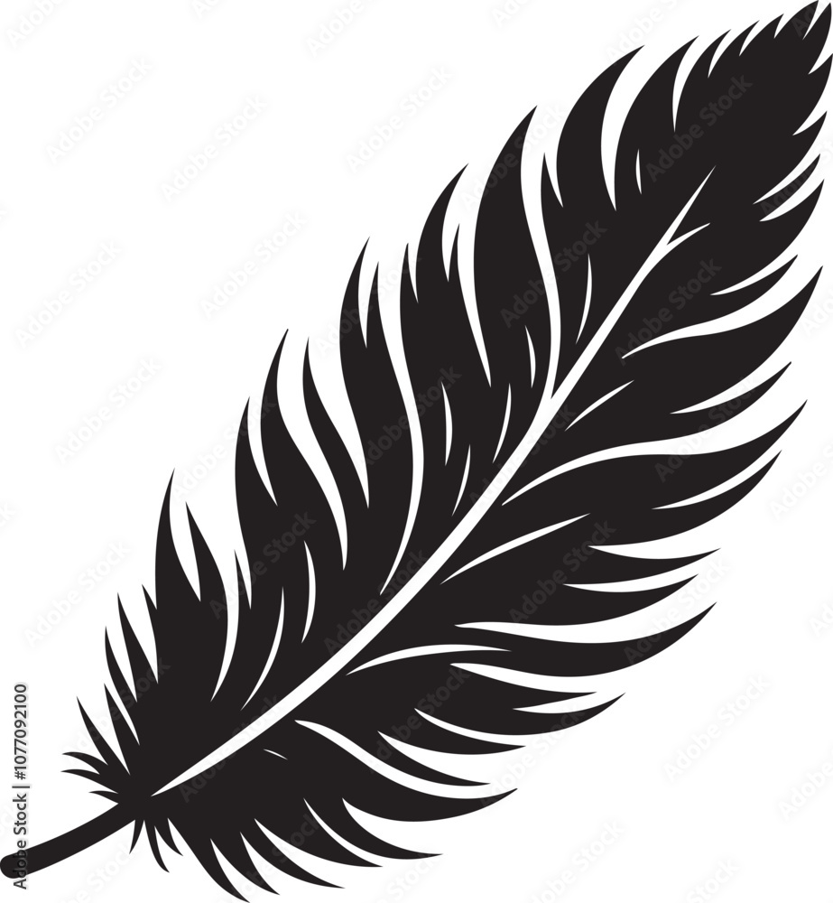 Obraz premium Feather Vector