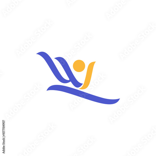 Logo about humanity, togetherness, comfort. Suitable for agencies and others