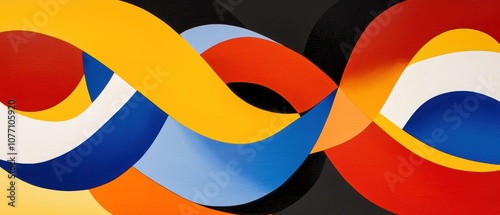 Bright and bold color swirls, featuring a mix of vibrant hues creating a dynamic abstract energy