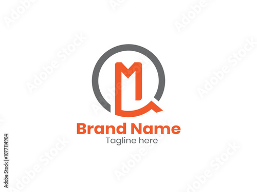 Letter QM monogram logo design MQ vector logo designs, QM logo, MQ letter