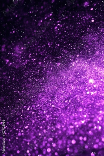 Abstract Purple and Black Fluid Art with Organic Marble Texture and Cosmic Vibes