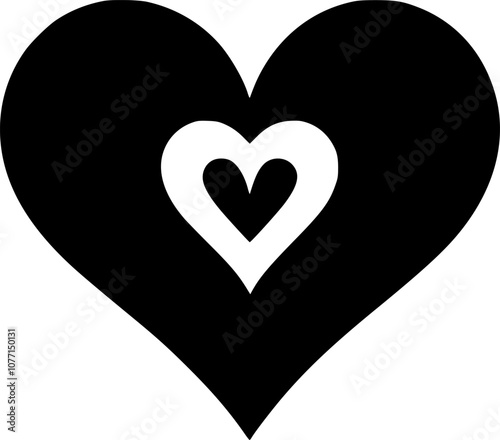 Heart - High Quality Vector Logo - Vector illustration ideal for T-shirt graphic