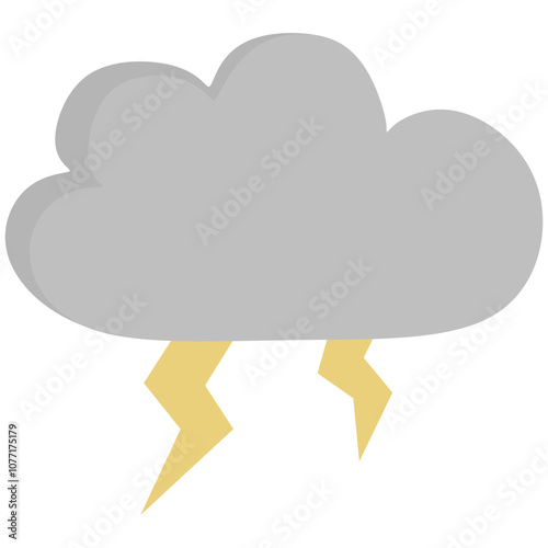 cloud with lightning