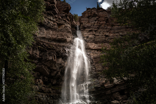 Cascade Falls in Ouray, Colorado.