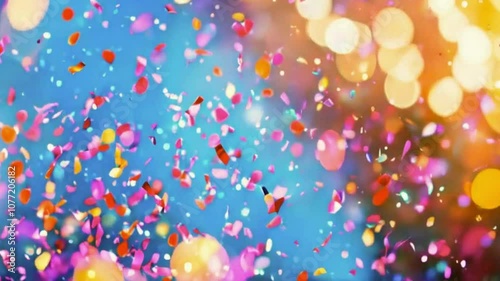 colorful confetti 