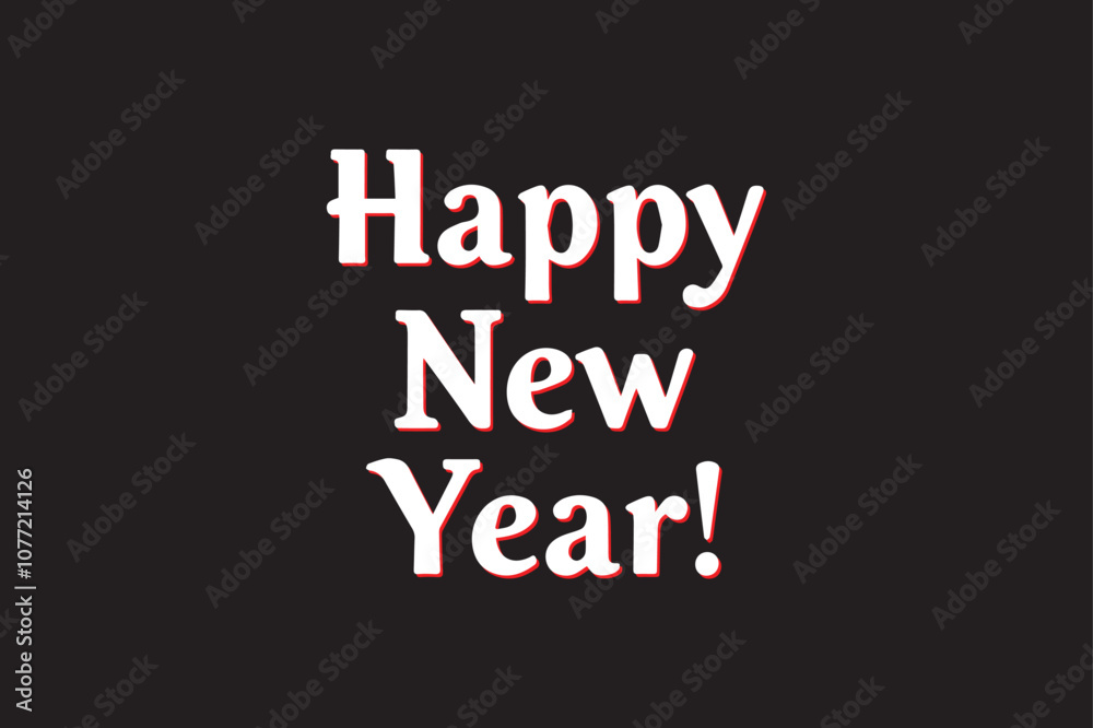 Obraz premium Happy New Year Design 