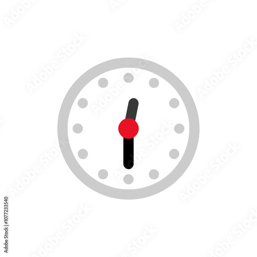 Clock at 12:30 O'Clock Emoji
