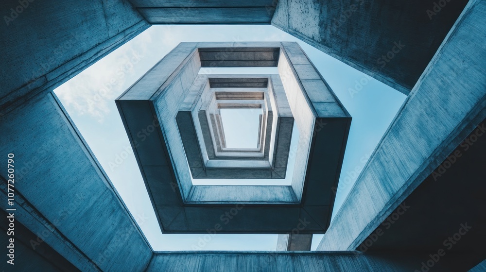 Obraz premium Abstract Architecture Concrete Structure