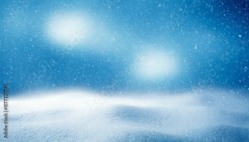 Abstrakcyjne zimowe tło. Generative AI