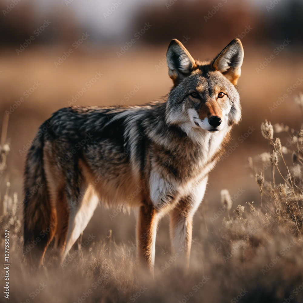 Fototapeta premium Coyote Closeup