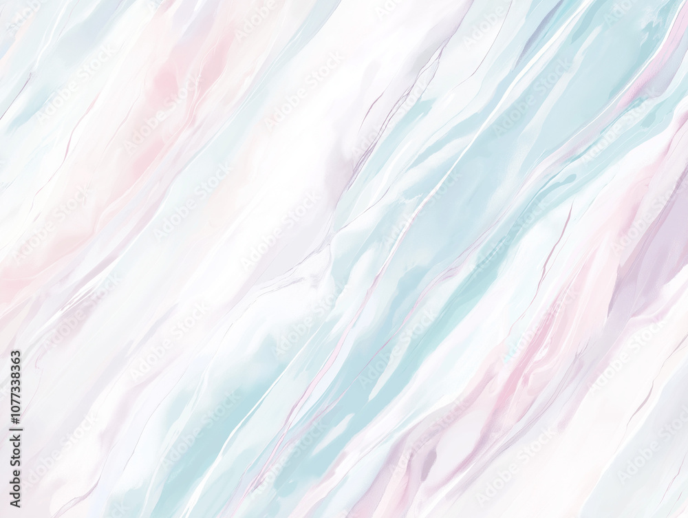 Obraz premium A vibrant blue marble background with swirling shades of teal and turquoise. The white veins are fine and intricate, creating a lively, dynamic pattern that feels fresh and energizing.