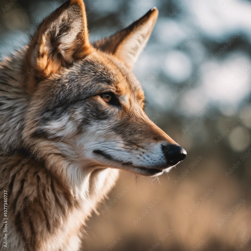 Obraz premium Coyote Closeup