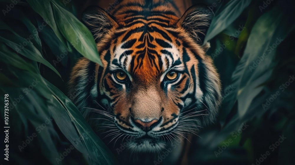 Tiger in the Jungle