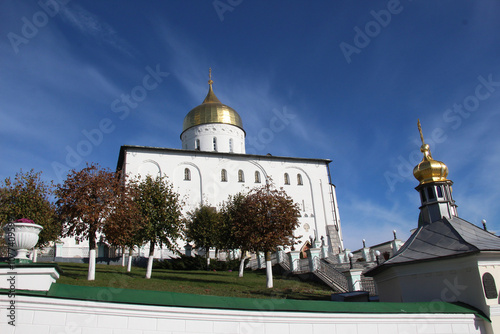 Pochaiv Assumption Lavra is an Orthodox male monastery in Ukraine in the city of Pochaiv. photo