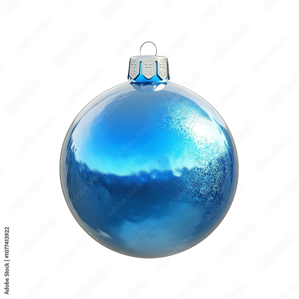 A beautiful blue ornament featuring delicate silver swirls, ideal for enhancing festive holiday decor. A beautiful blue ornament featuring delicate silver swirls, ideal for enhancing festive holiday decor.