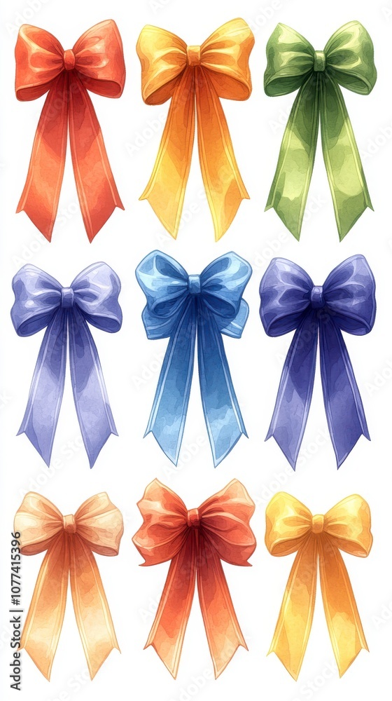 Colorful Bows Collection Colorful Bows Collection