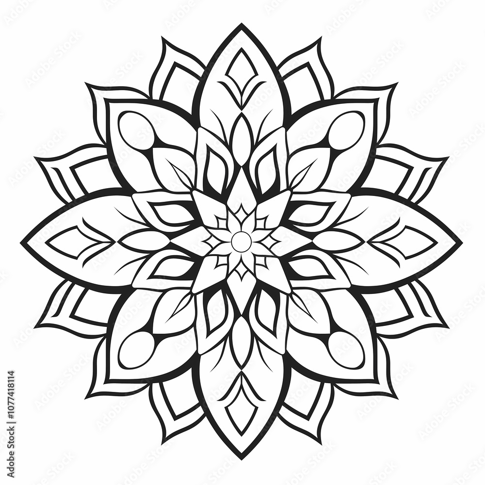 Snowflake on white background Snowflake on white background