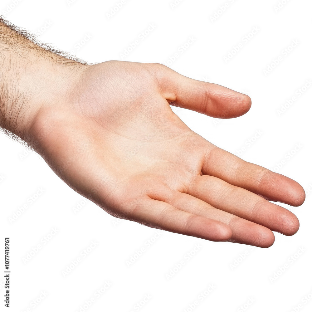 Outstretched Hand Offering Assistance or Greeting Outstretched Hand Offering Assistance or Greeting