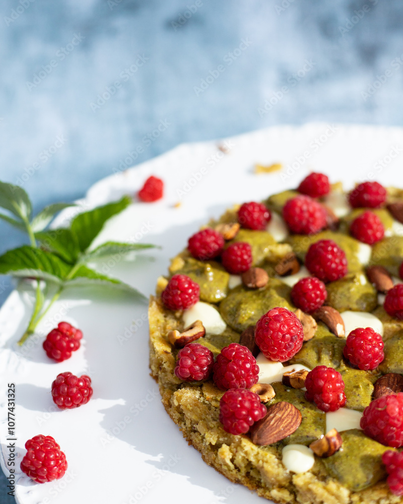 Cookies praliné pistache et framboise Cookies praliné pistache et framboise