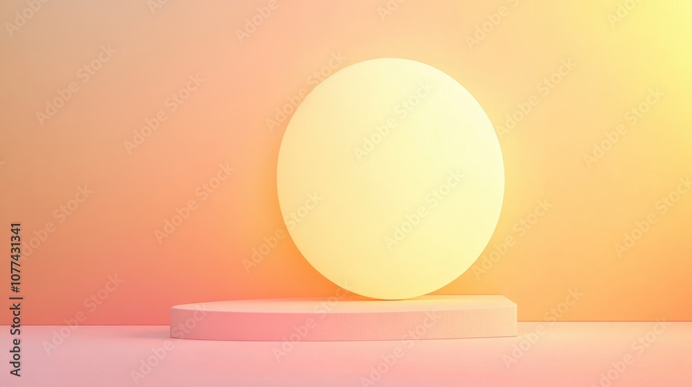 warm pastel gradient from soft yellow to peach for a soft and welcoming effect warm pastel gradient from soft yellow to peach for a soft and welcoming effect