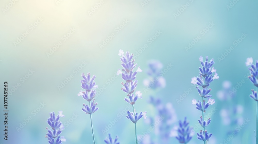gentle gradient of light blue and soft lavender, creating a calm and tranquil feel gentle gradient of light blue and soft lavender, creating a calm and tranquil feel