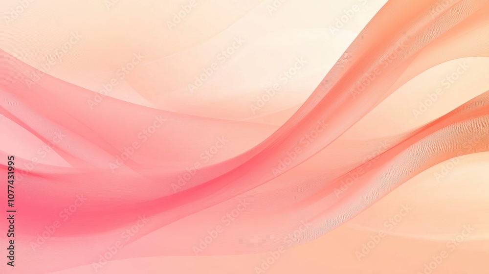 smooth gradient of soft pink to light coral for a warm, inviting background