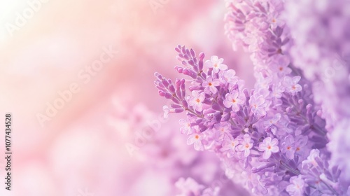 smooth gradient from pale pink to lavender for a romantic and dreamy look