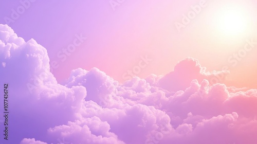 smooth gradient from soft purple to pastel pink for a dreamy and soft atmosphere