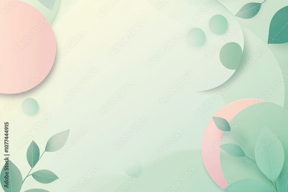 Soft pastel shapes blend harmoniously, forming a tranquil background perfect for artistic and design purposes. Generative AI Soft pastel shapes blend harmoniously, forming a tranquil background perfect for artistic and design purposes. Generative AI