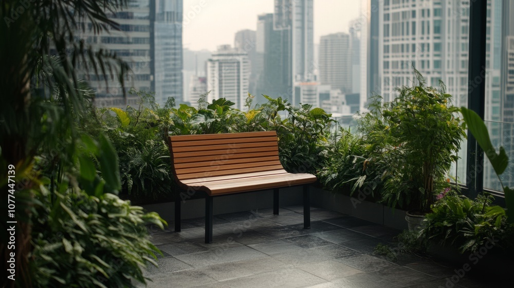 A planter's paradise on a city rooftop blends lush vegetation with modern architecture, creating a serene urban retreat perfect for relaxation. A planter's paradise on a city rooftop blends lush vegetation with modern architecture, creating a serene urban retreat perfect for relaxation.