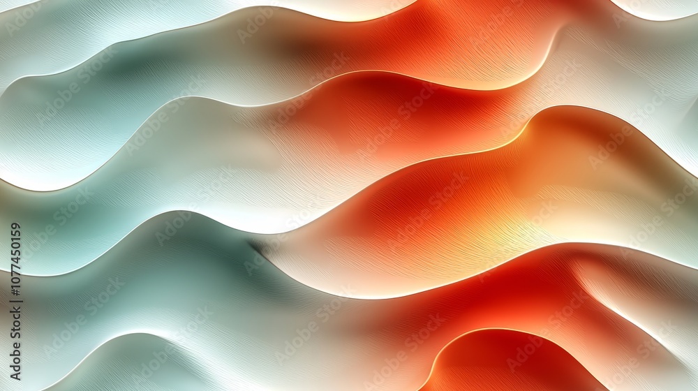 Abstract colorful waves with gradient texture Abstract colorful waves with gradient texture