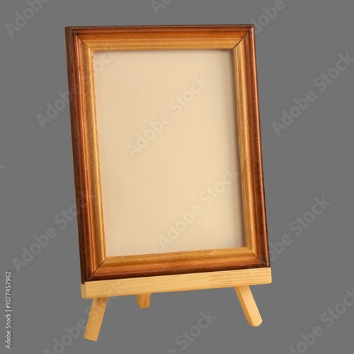 wooden frame on a wall