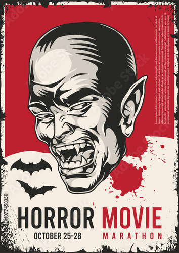 October spooky horror movie marathon