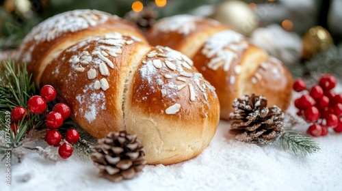 christmas bread