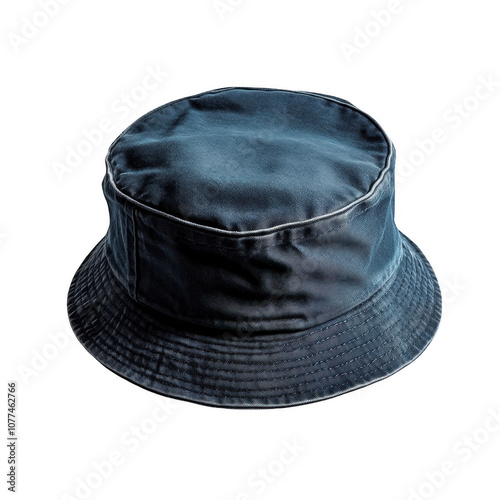 Stylish Black Bucket Hat - Minimalist Fashion Accessory